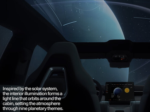 The Polestar 4's tablet controller is mounted in landscape mode and runs a highly customised version of Android Automotive that is gorgeous to look at and brilliantly easy to use